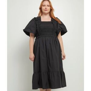 English Factory Black Dress